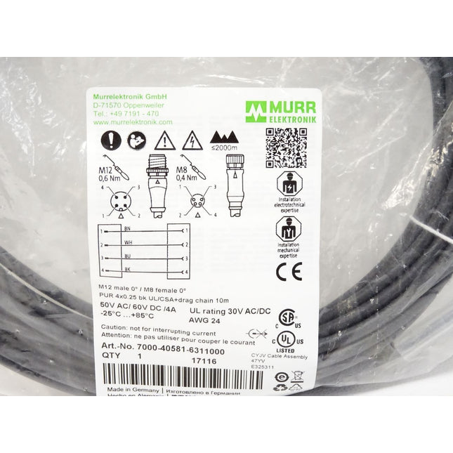 Murr Elektronik 7000-40581-6311000 / Neu OVP - Maranos.de