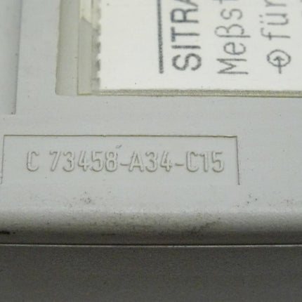 Siemens SITRANS T C73458-A34-C15 / 7NG3040-3JB00 - Maranos.de