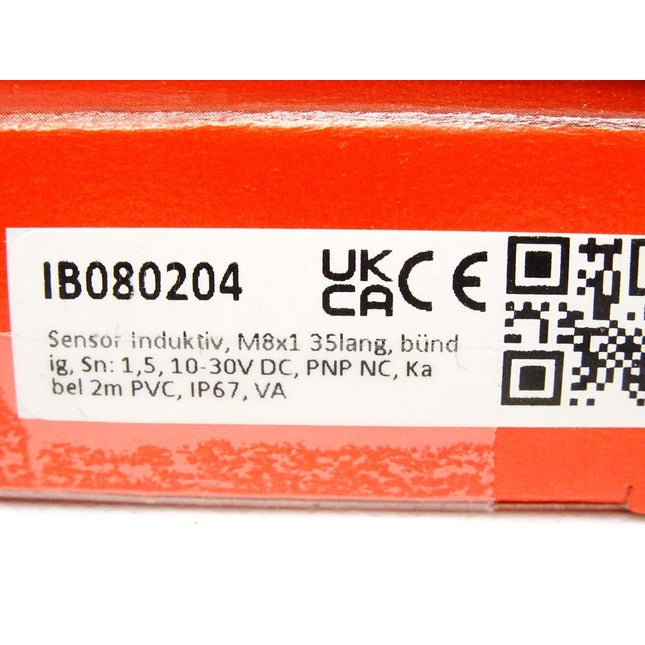 Ipf electronic Sensor Induktiv IB080204 / Neu OVP - Maranos.de