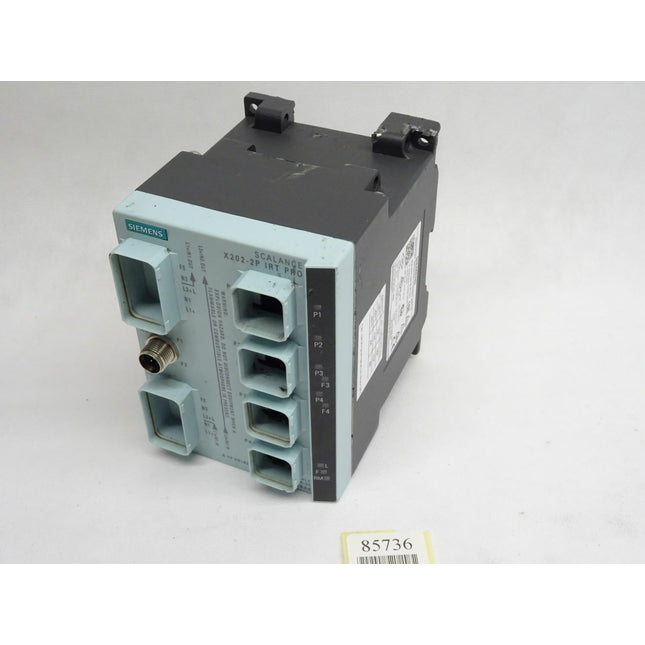 Siemens Simatic NET SCALANCE X202-2P IRT PRO 6GK5202-2JR00-2BA6 / Ethernet Switch - Maranos.de