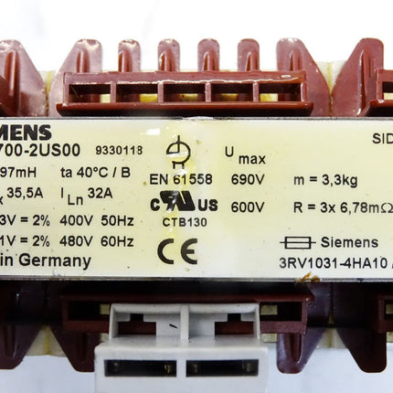 Siemens 4EP3700-2US00 Netzdrossel - Maranos.de