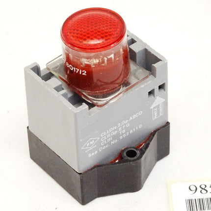 Stahl 8017/2 Leuchtmelder rot - Maranos.de