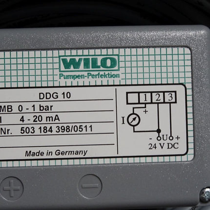 Wilo Differenzdruckgeber DDG10 503184398 / Neu OVP - Maranos.de