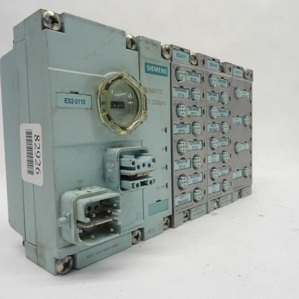 Siemens Simatic ET200pro Set 6ES7154-1AA01-0AB0 + 2x 141-4BF00-0AA0 + 142-48BD00-0AA0 - Maranos.de