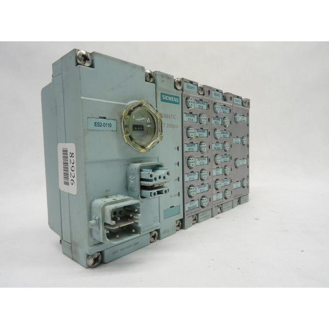 Siemens Simatic ET200pro Set 6ES7154-1AA01-0AB0 + 2x 141-4BF00-0AA0 + 142-48BD00-0AA0 - Maranos.de