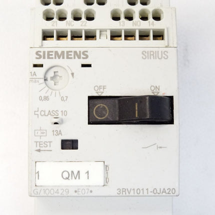 Siemens Sirius Leistungsschalter Baugröße S00 für den Motorschutz 3RV1011-0JA20 - Maranos.de