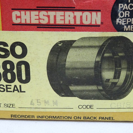 Chesterton Seal 45mm ISO880 CB/S / Neu OVP - Maranos.de