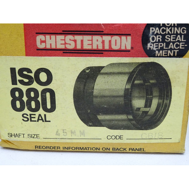Chesterton Seal 45mm ISO880 CB/S / Neu OVP - Maranos.de