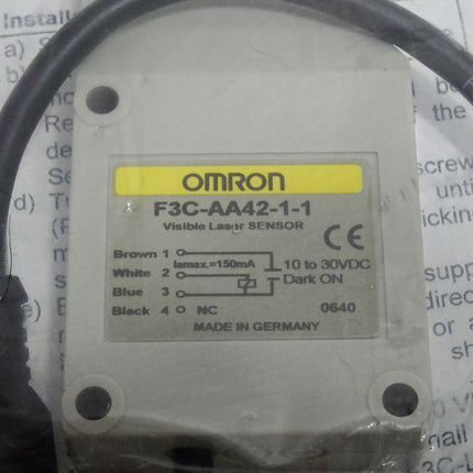 Omron F3C-AA42-1-1 Photoelectric Sensor / Neu - Unbenutzt - Maranos.de