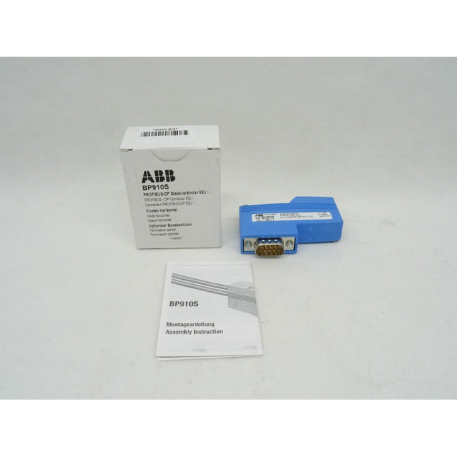 ABB BP910S Profibus-DP Steckverbinder EEx I für PTB 00 ATEX 2201 NEU-OVP - Maranos.de