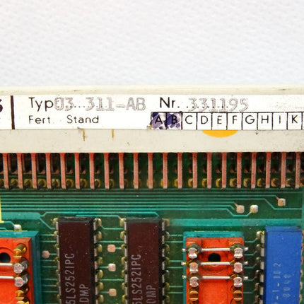 Siemens Messkreiskarte 03311-AB E:B - Maranos.de