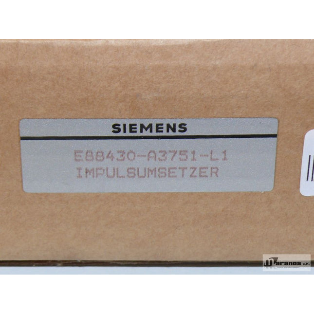 NEU-OVP: Siemens E88430-A3751-L1 Impulsumsetzer - Maranos.de