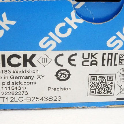 Sick 1115431 WTT12LC-B2543S23 Reflexions-Lichttaster / Neu OVP - Maranos.de