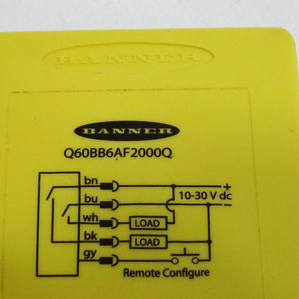 Banner Turck Q60BB6AF2000Q Fotoelektrischer Sensor - Maranos.de