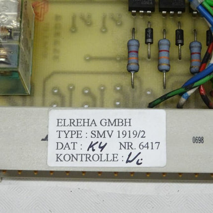 ELREHA SMV1919/2 / SMV 1919/2 - Maranos.de