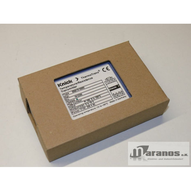 OVP Knick Type 206A7A1000V No. 1812260 Temperaturmessumformer - Maranos.de