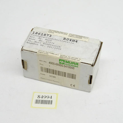 Murr Elektronik 4000-68000-0410000 / Frontplattenschnittstelle / Neu OVP versiegelt - Maranos.de