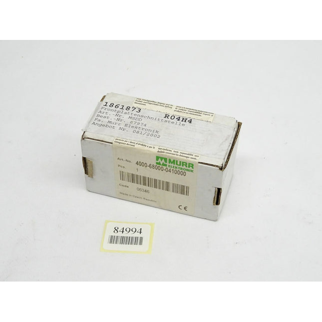 Murr Elektronik 4000-68000-0410000 / Frontplattenschnittstelle / Neu OVP versiegelt - Maranos.de