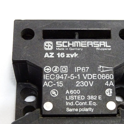 Schmersal AZ 16 zvk Sicherheitsschalter - Maranos.de
