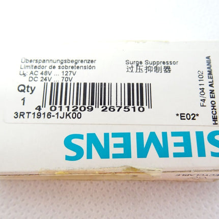 Siemens Überspannungsbegrenzer 3RT1916-1JK00 / Neu OVP - Maranos.de