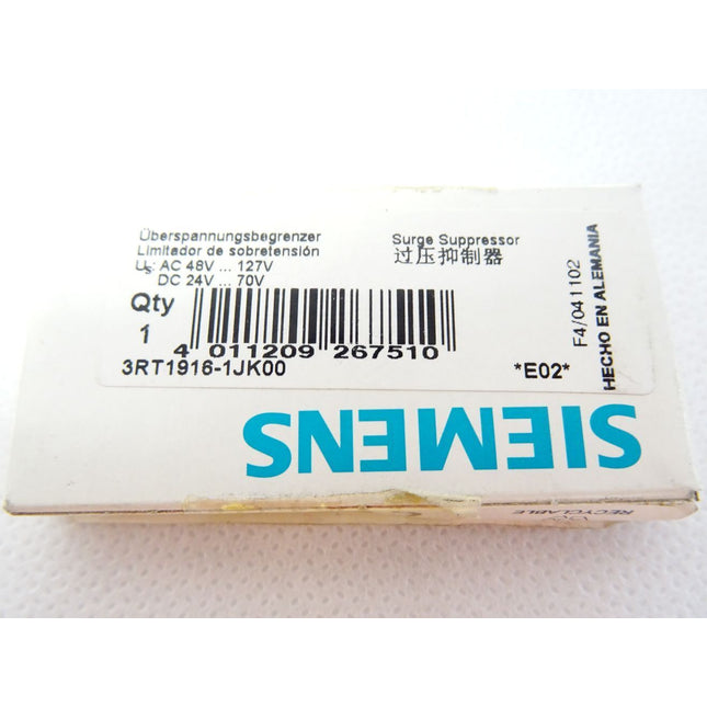 Siemens Überspannungsbegrenzer 3RT1916-1JK00 / Neu OVP - Maranos.de