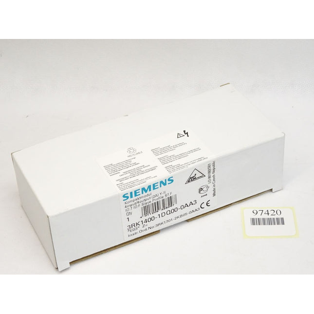 Siemens AS-i Kompaktmodul 3RK1400-1DQ00-0AA3 / Neu OVP - Maranos.de