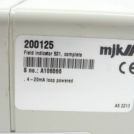Mjk 200125 Feldindikator 531 komplett 4-20mA loop powered - Maranos.de