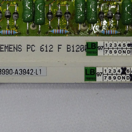 Siemens PC 612 F B1200 E88990-A3942-L1 / E88990-A3942-C4-B / NEU - Maranos.de
