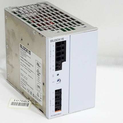 Block Power Compact-3AC/24DC-20 PC-0324-200-2 Schaltnetzteil - Maranos.de