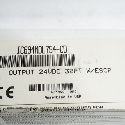 Fanuc GE IC694MDL754-CD Ouptut 24VDC 32PT W/ESCP / Neu OVP - Maranos.de