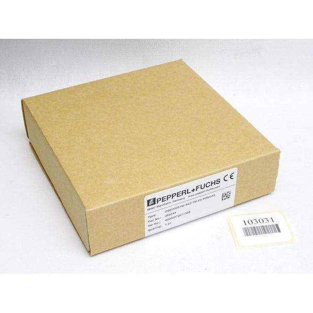 Pepperl+Fuchs Lichtschranke 260249 OBE2000-R2-SE3-1M-V3-Y260249 / Neu OVP - Maranos.de