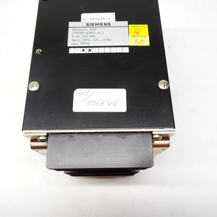 Siemens Stromversorgung Netzteil 24V / C79280-A3001-A12 E:4 / 220V 48..63Hz max. 300VA / Neu OVP - Maranos.de