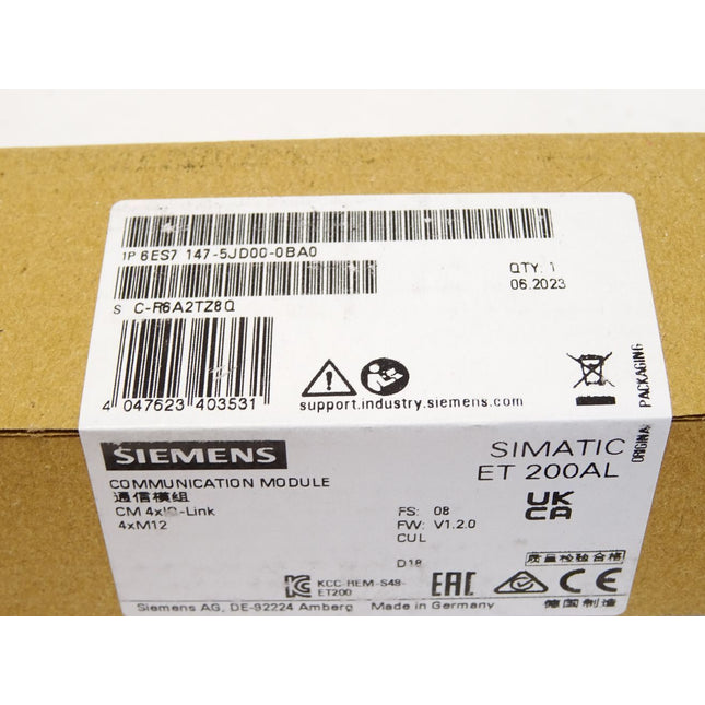 Siemens ET200AL 6ES7147-5JD00-0BA0 6ES7 147-5JD00-0BA0 / Neu OVP versiegelt - Maranos.de