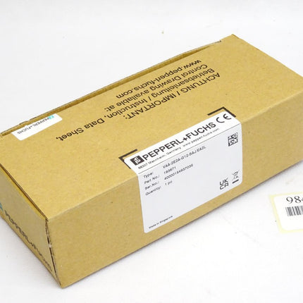 Pepperl+Fuchs AS-Interface-Sicherheitsmodul VAA-2E2A-G12-SAJ/EA2L / 193671 / Neu OVP - Maranos.de