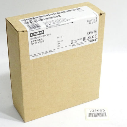 Siemens S7-300 6ES7322-8BF00-0AB0 6ES7 322-8BF00-0AB0 Neu OVP versiegelt - Maranos.de