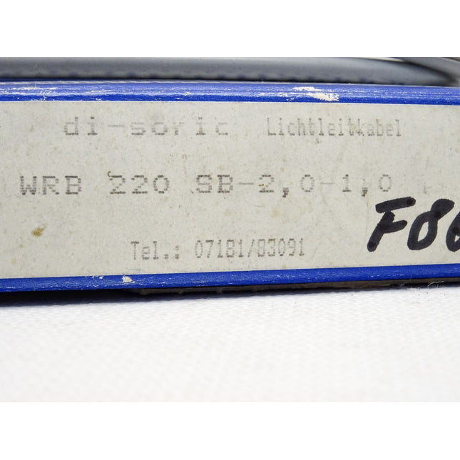 Di-Soric Lichtleitkabel Glasfaser-Lichtleiter WRB 220 SB-2,0-1,0 WRB220SB-2,0-1,0 / Neu OVP - Maranos.de