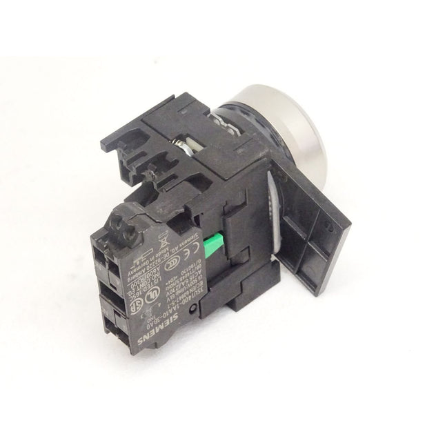 Siemens Drucktaster schwarz + 3SU1400-1AA10-3BA0 / Neuwertig - Maranos.de