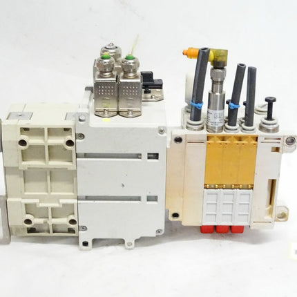 SMC EX245-SPR1-X165 + EX245-DX1-X36 + 2x VQC2201NR-5-X27 +  VQC2101NY-5-X10 - Maranos.de