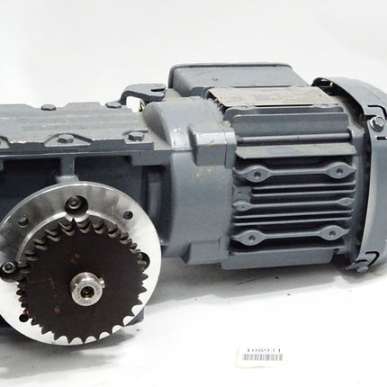 SEW Eurodrive Getriebemotor WF30 DRS71S4/ASE1/TF 1380/29 r/min 0.37kW i48 - Maranos.de