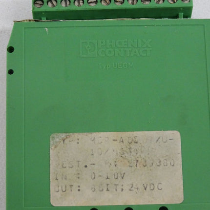 Phoenix Contact UEGM / MCR-ADC 8/U-10B/MSTB / 2786380 - Maranos.de