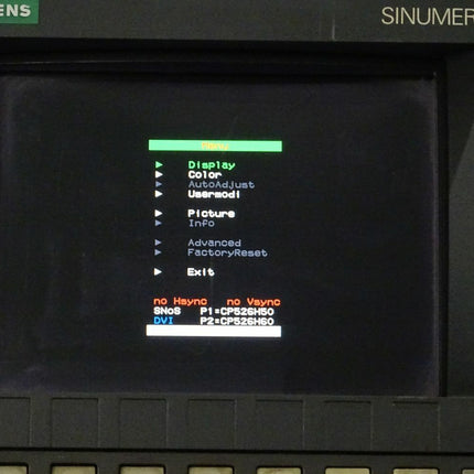 Siemens 6FC4401-0TA01-Z Bedientafel 5700339075.56 - Maranos.de