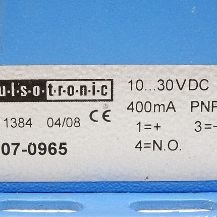 Pulsotronic 9807-0965 KJ40-Q50AB-DPS-V2 Sensor Induktiv - Maranos.de