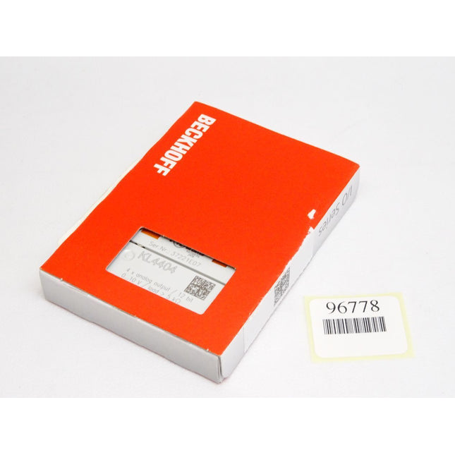 Beckhoff KL4404 analoge Ausgangsklemme / Neu OVP versiegelt - Maranos.de