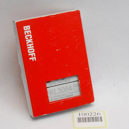 Beckhoff KL3064 analoge Eingangsklemme / Neu OVP - Maranos.de