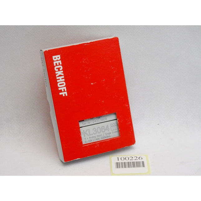 Beckhoff KL3064 analoge Eingangsklemme / Neu OVP - Maranos.de