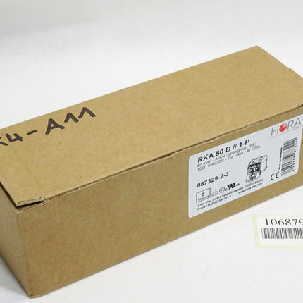 Hora etec grün Universalklemme RKA 50 D // 1-P 087320-2-3 / Inhalt:5 Stück / Neu OVP - Maranos.de