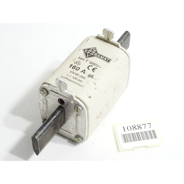 E Bamat Sicherung NH1 500VAC 160A gL 120kA - Maranos.de