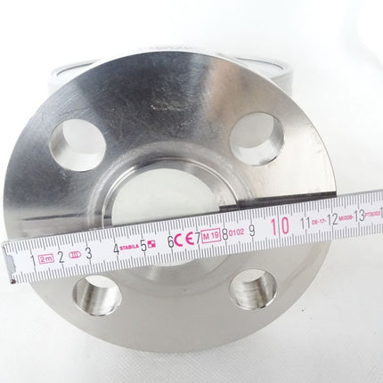 Wika Manometer nach EN 837-1 mit angebautem Druckmittler 0...+1 barg / 9226.01 990.26 / Neu - Maranos.de