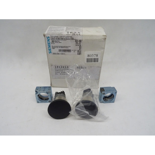 Siemens Pilzdrucktaster 3SB3500-1GA11 / 3SB3 500-1GA11 2 Stück NEO-OVP - Maranos.de