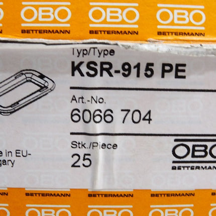 OBO Bettermann Kabelschutzring KSR-915 PE KSR-915PE 6066704 Inhalt:25 Stück / Neu OVP - Maranos.de